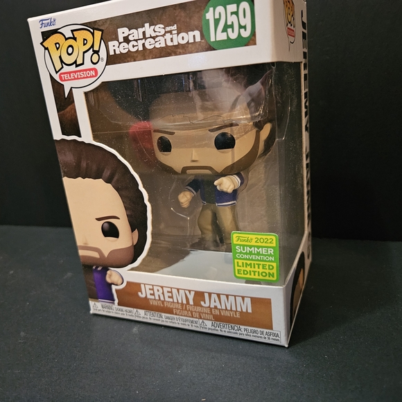 Funko Pop! Parks and Recreation Figure with Blue Jacket - Picture 1 of 1